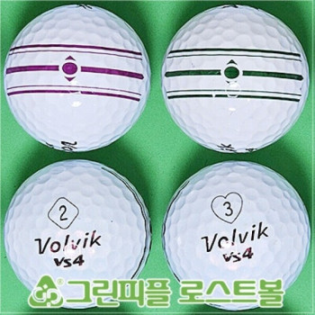 볼빅 브이에스포(VS4) 화이트 4피스 A급 로스트볼 16개