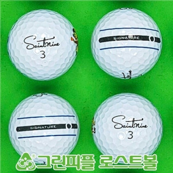 세인트나인 시그니처 3피스 A-급 로스트볼 16개