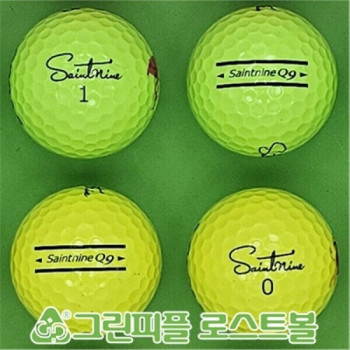 세인트나인 Q9 컬러혼합 3피스 A급 로스트볼 16개